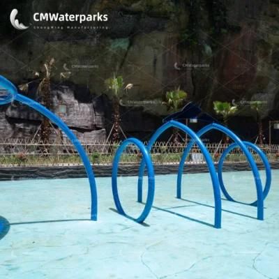 Shark Kids Play Equipment Water Play Splashing Pad