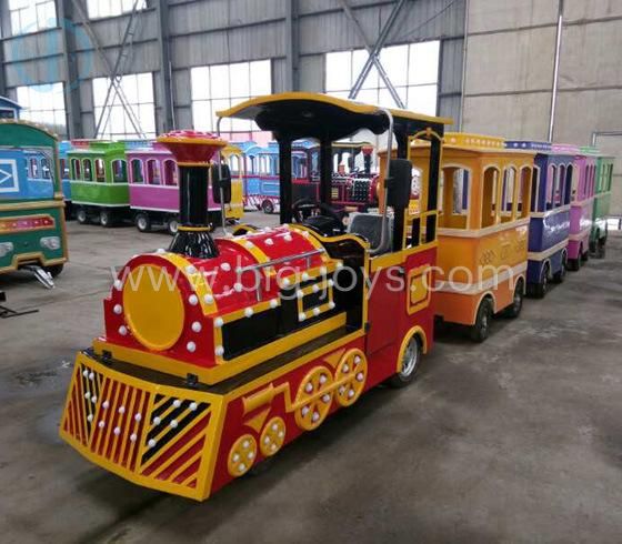 Small Electric Trackless Train, Electric Walking Train for Sale (BJ-ET35)