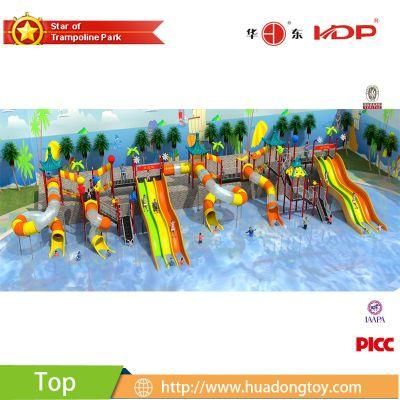 Hot New Products Amusement Park Plastic Water Slide