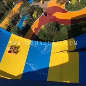 China Factory Supply Air Water Slide for Sale Fiberglass Waterslides Boomerang Slide Factory in China