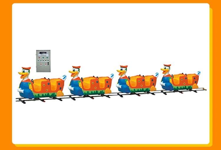 Outdoor Playground Children Games Mini Electric Kids Trackless Cartoon Car Train (KL6015)