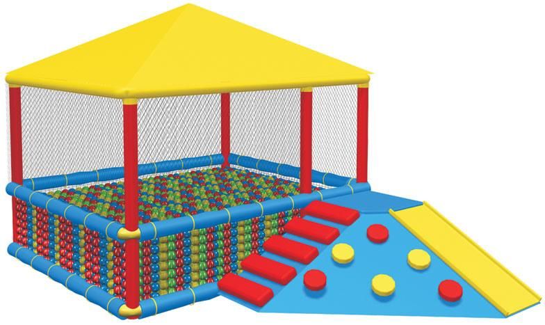 Latest Colourful Funny Amusement Children Ball Pool House (TY-13802)