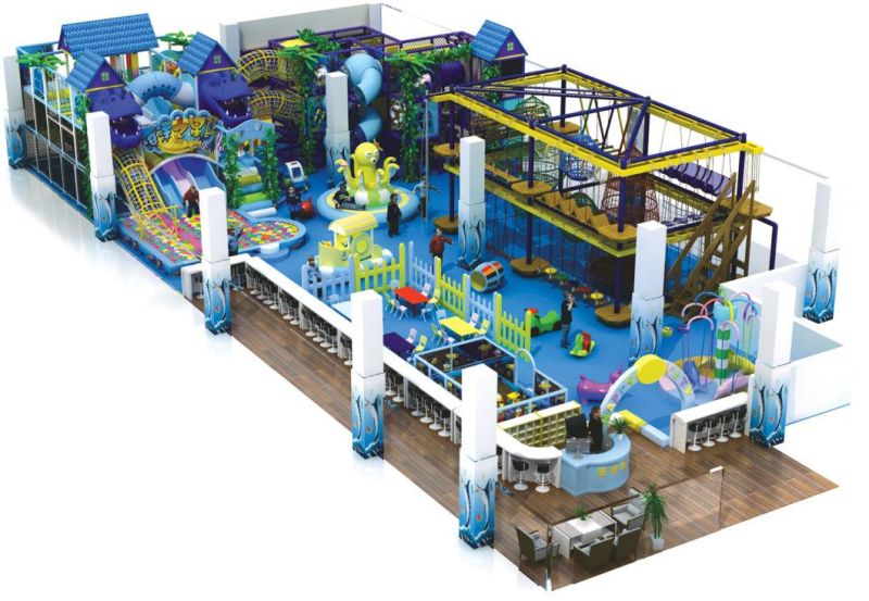 Jungle Theme Kids Indoor Playground (TY-150605-1)