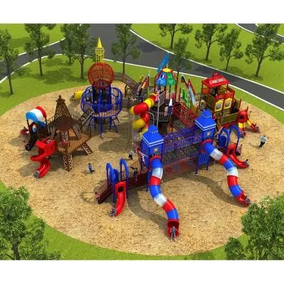 Kids Playground Plastic Outdoor Playground Equipment for Sale