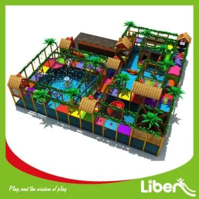 Fantastic Design Big Indoor Plastic Playground for Kindergarten Kids