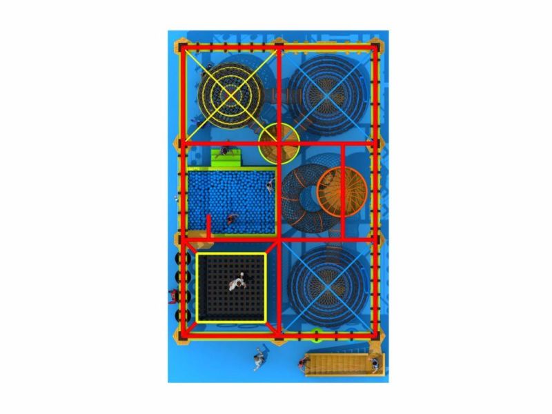 2022 New Design Tremedous Indoor Playground Explore Series