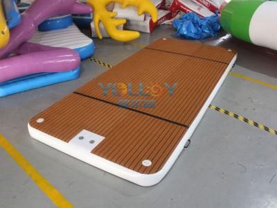 Air Floating Inflatable Bathing Dock Platform Swim Platform Work Platform Pontoon Standing Platform