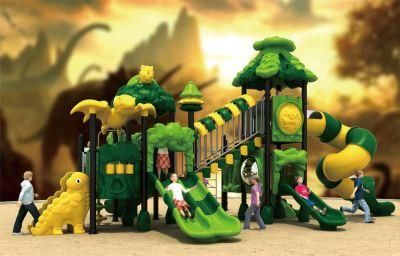 Cuty Animal Outside Playground Equipment with Slides