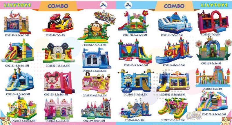 Outdoor Playground Equipment for Children Jumping Bouncy Amusement Park Funcity