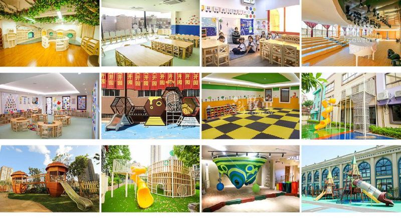 Lifetime Plaza Children′s Outdoor Plastic Slides for Nursery School Community Park Shipping Hall