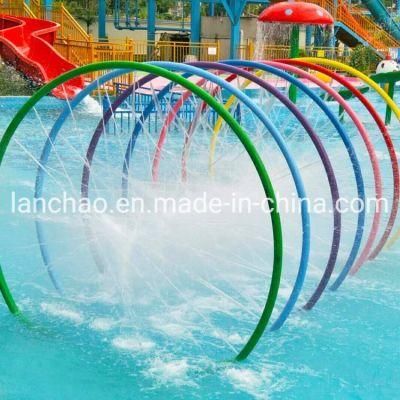 Fiberglass Colorful Water Splash Toys for Water Park Equipment