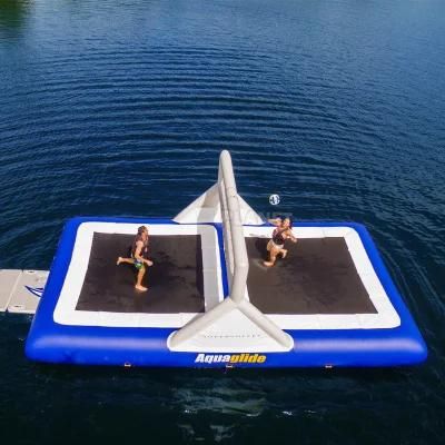 Outdoor Inflatable Water Volleyball Field for Sale