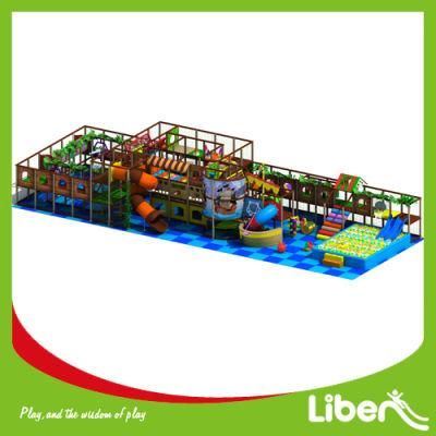 Jungle Style Indoor Playground with Trampoline Park in Leisure Center