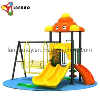 Customized Size Outdoor Soft Covering Plastic Slide Play Ground Equipment