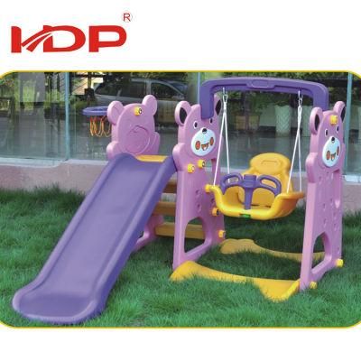 Amusement Child Slide Ladder Kids Plastic Slide Swing Set