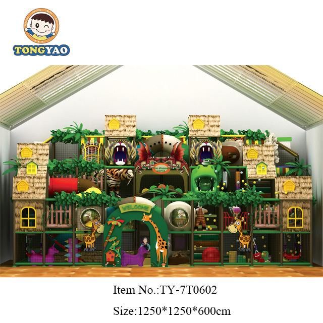 Tongyao Latest Children Indoor Playground Naughty Castle