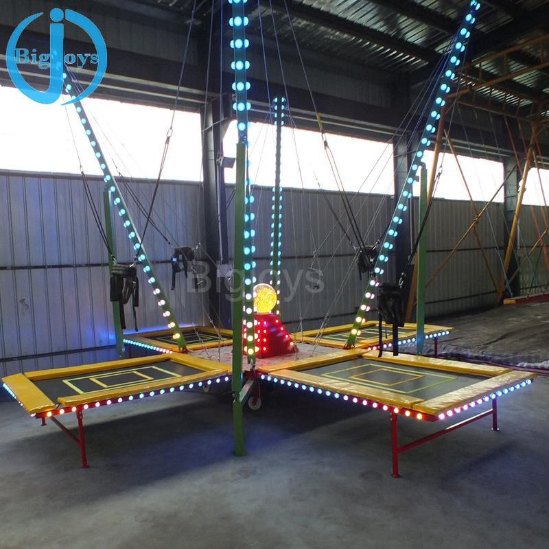 Amusement Park Equipment Bungee Trampolines for Sale