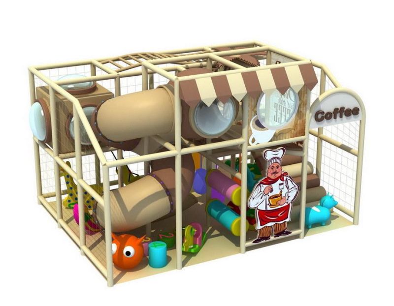 Bakery Style Kids Slide Indoor Playground Equipmentplayground for Kids