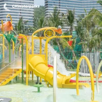 Professional Customization Water Park Equipment Fiberglass Water Slide Pool Slide for Outdoor