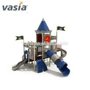 Huaxia Professional Kids Plastic Slide Outdoor Playground Gym Equipment