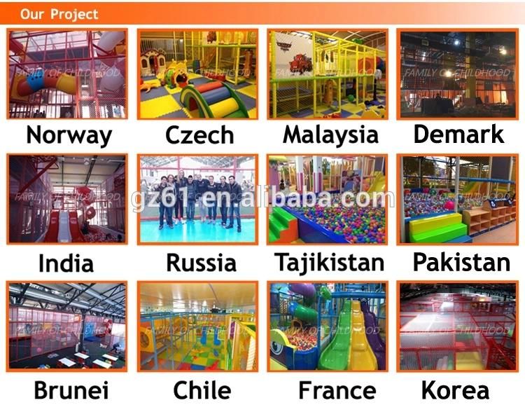 Galvanized Indoor Playground Zone Children Soft Play Maze