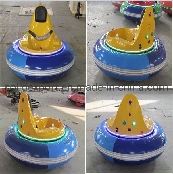 Double Parent-Child Riding Electric Bumper Car for Indoor Amusement Park