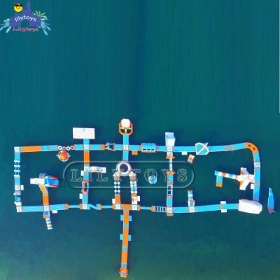 Factory Customized Size Aqua Park Use Kids Interactive Games Cheap Price Inflatable Water Floating Toys for Sale