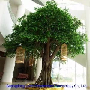 Fiberglass Water Park Equipment / Man-Made Landscape Tree Banyan