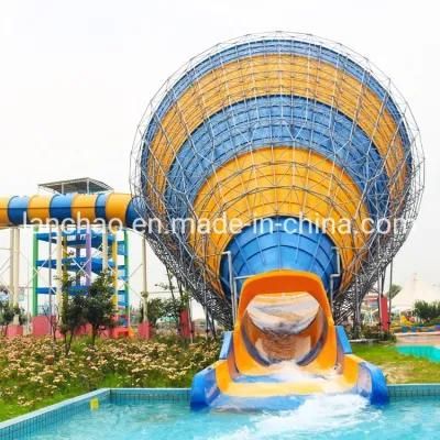 Big Size Trumpet Water Slide for Amusement Park