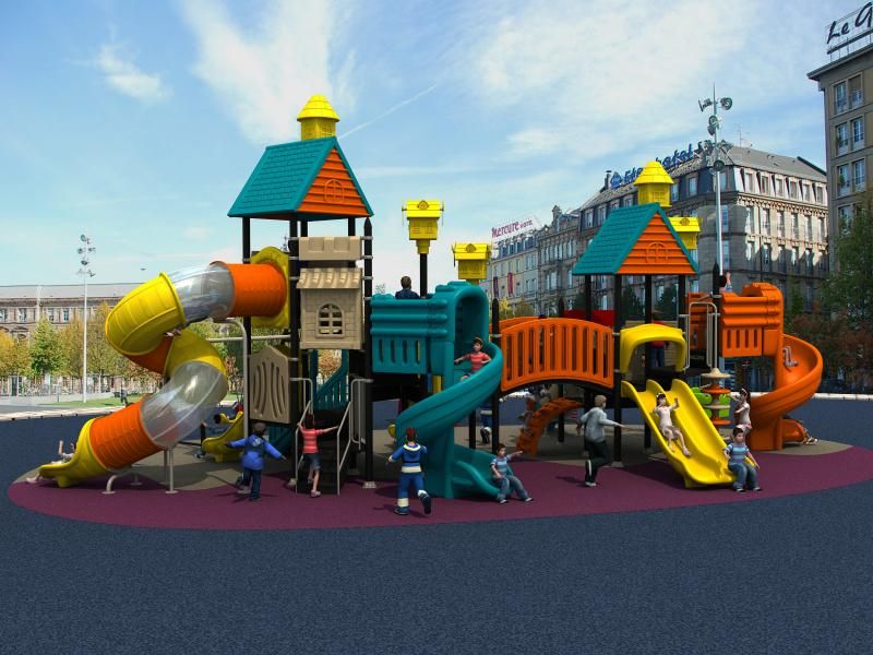 Kids Outdoor Plastic Playground