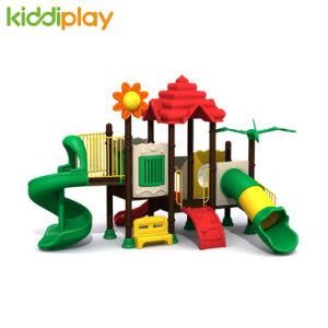 Popular Plastic Slide Small Playground Amusement Park, Children Plastic Outdoor Amusement Park