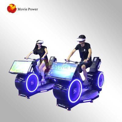 Cheaper 9d Vr Bike Riding Simulator Arcade Games Machine
