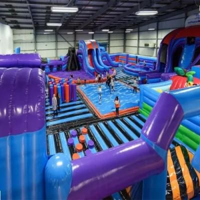 Wholesale Giant Combo Trampoline Inflatable Bouncy House Castle Slide for Sale