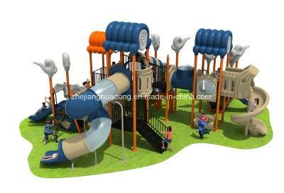 Commercial Outdoor Playground Toys with Curved Cylinder