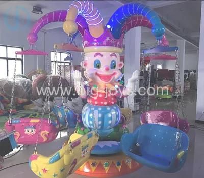Kids Rides 16 Persons Clown Mini Flying Chair for Sale