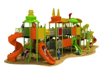 New Design Children Outdoor Playground Equipment with Slide