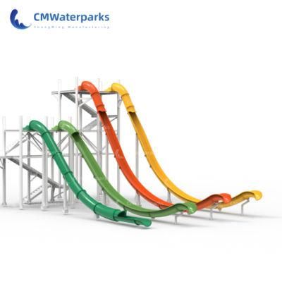 Sled Waterslide Barrel Slide for Aqua Park