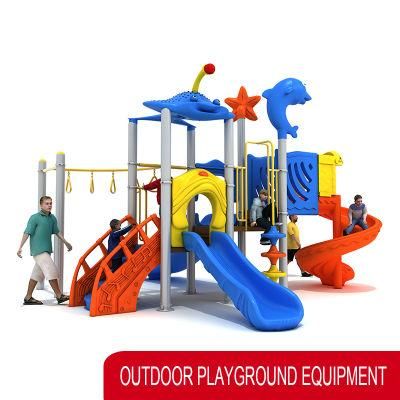 GS TUV City Park Combined Games Plastic Play Ground Children Water Park Outdoor Playground Equipment
