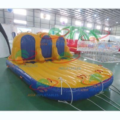 Wholesale Inflatable Crazy Boat Commercial UFO Towable Water Tubes