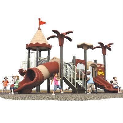 School Outdoor Playground Plastic Slide Toy Kids Amusement Park Equipment
