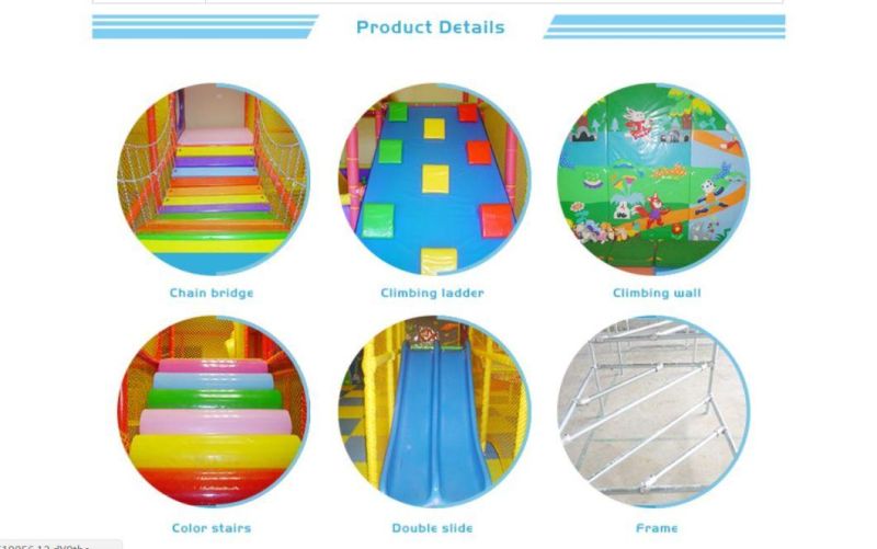 High Quantity New Product Kindergarten Kids Indoor Playground for Sale New Style