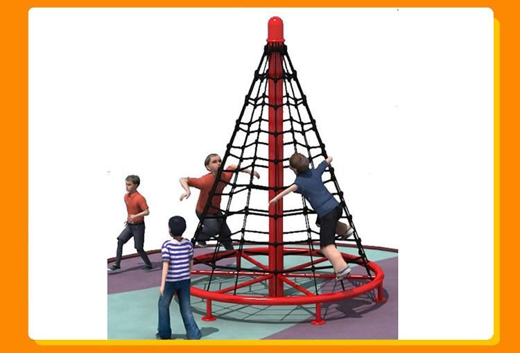 Adventure Outdoor Playground Expand Training Climbing Frame Spider Net Tower Toy