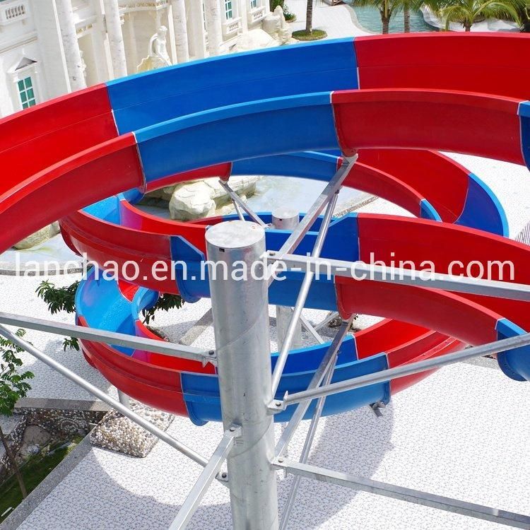 Open Spiral and Speed Slide for Water Park