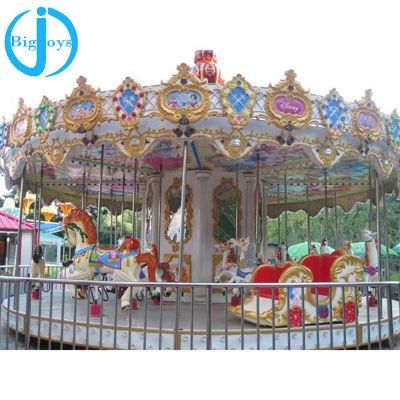 Hot Sale Carousel Horse Ride Amusement Used Playground Merry Go Round for Sale