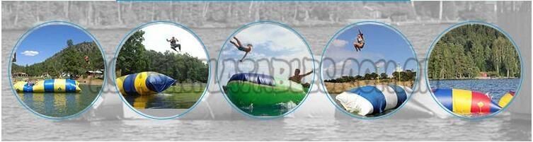 OEM Water Sports Toys Jumping Blob, Inflatable Water Launch Blob