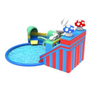 Inflatable Toys Blow up Water Pool Slide Inflatable Ground Pool Water Park