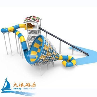 Wholesal Water Slide Fiberglass Playground Equipment Water Slide Park