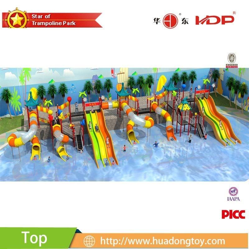 Hot New Products Amusement Park Plastic Water Slide