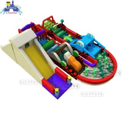 Cheap Large Outdoor Inflatable Playground Funning Animal Inflatable Obstacles