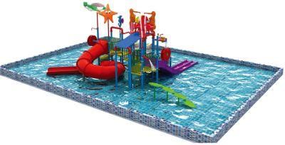 Colorful Multifunction Fiberglass Water Park for Kids (TY-1912202)